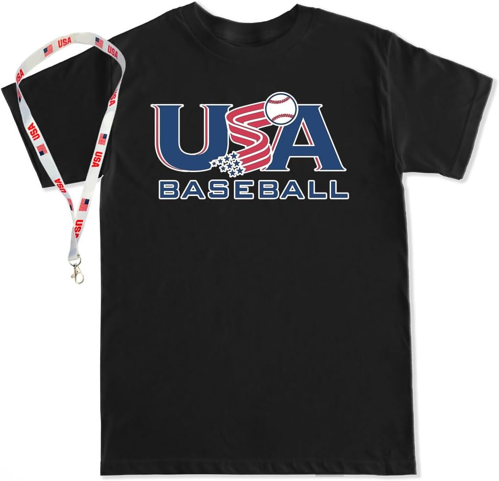 FTD Apparel Men s USA Baseball T Shirt S