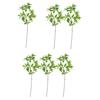 Real Touch Faux Japonica Leaf Branch 30.7 Inch Artificial Greenery Stems for Vase Filler Home Office Wedding Shop Centerpiece