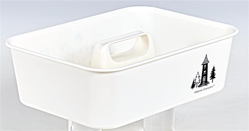 Trusco Moomin Tote White Order Tray, (Mail Only) MOKTLPE-W