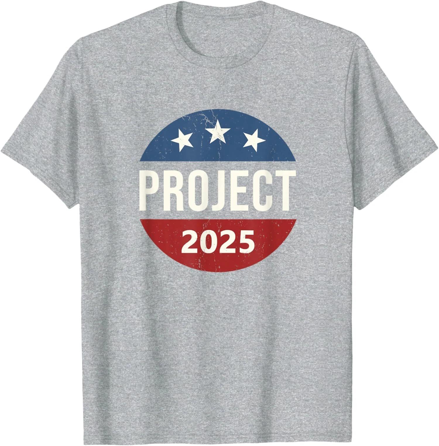 Mandate Project 2025 Gifts Political Design Unisex T-Shirt S