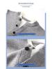 2025 Autumn/Winter Youth Fashion Casual Button-up Knit Sweater