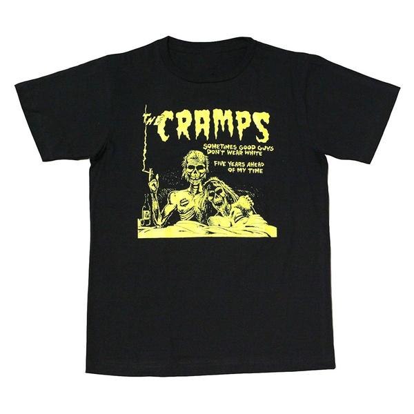 CRAMPS Distressed Unisex Summer Fashion Funny Printing Casual Cotton T Shirt