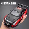 Model de mașină de curse GTR la scară 1/22 de jucărie, mașină de jucărie cu sunet și lumină pentru copii mici, băieți, fete, colecție de cadouri