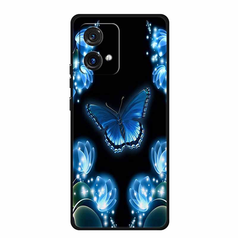For Motorola Moto G84 G54 5G Case Animals TPU Soft Silicone Cover Phone Cases for Moto G54 MotoG84 Protector Wolf Bumper Coque