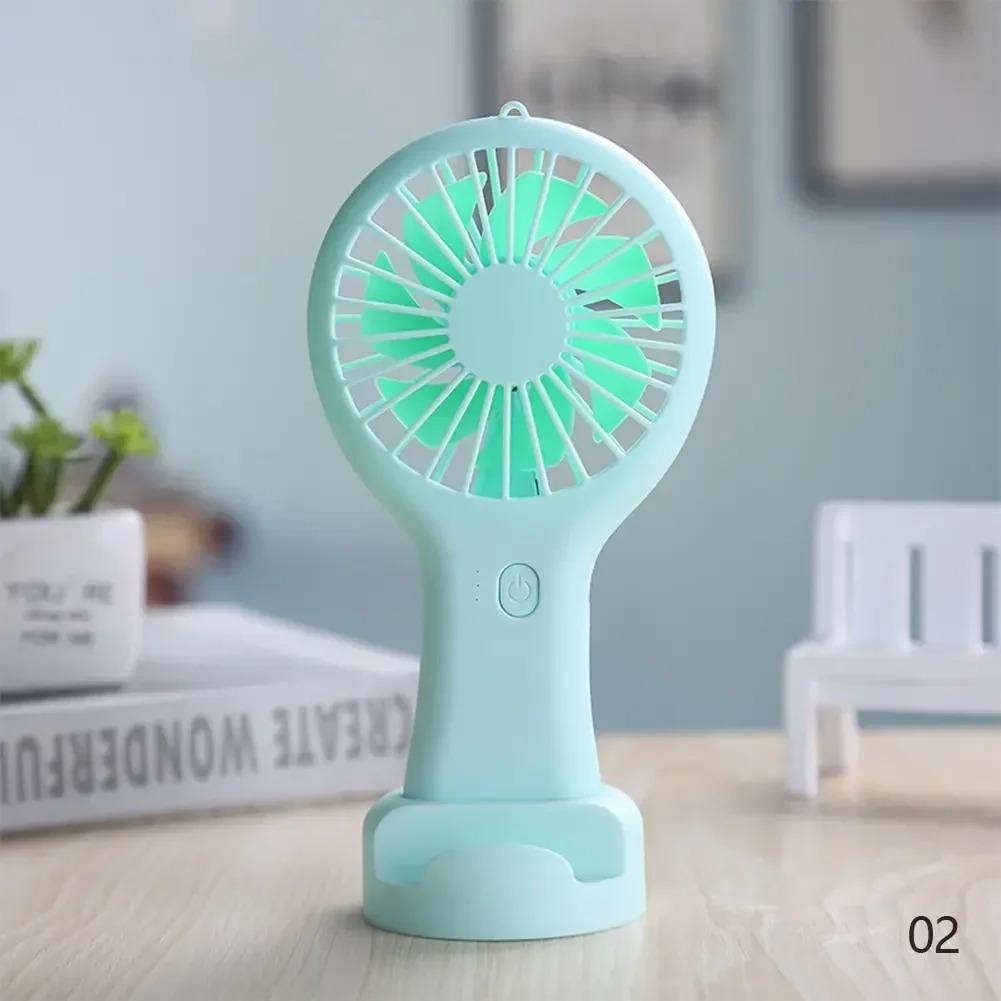 Handheld Small Fan Cooler Portable Small Usb Charging Fan Mini Silent Charging Desk Dormitory Office Student Gifts Long Enduranc