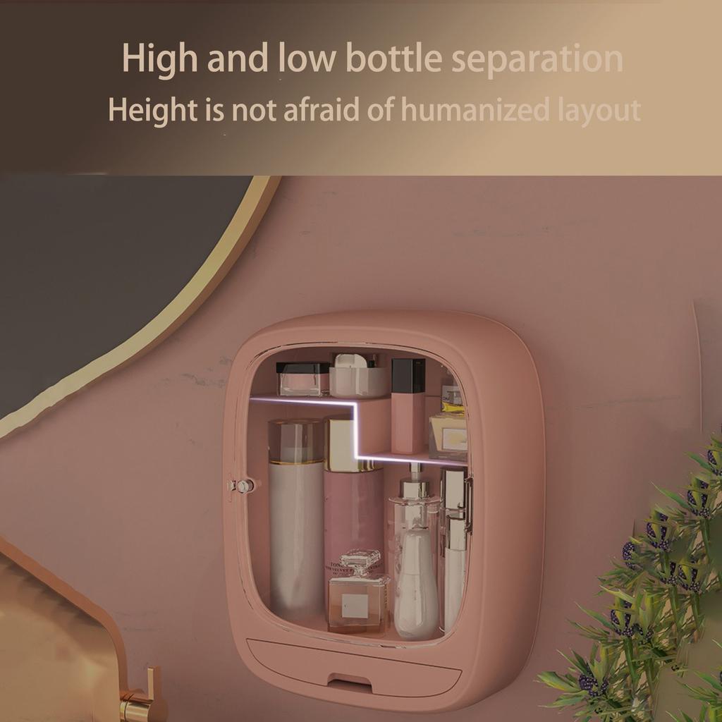 Punch-free Wall-mounted Storage Box Bathroom Waterproof Storage Box