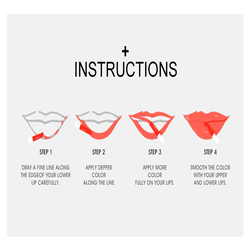 HANDAIYAN 12 Colors Lip Gloss Lce Cream Velvet Matte Lasting Moisturizing Lipstick Lip Glaze