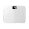 ELECOM Weight Scale, 100g Unit, Slim, Just Ride On [Easy To See Display] Glass Top, Battery Operated, White ES03WH
