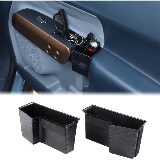 

Car Front Door Storage Box Compatible with Ford Maverick 2022-2025 Front Door Side Storage Box Organizer Tray Door Armrest Phone Container Door Front