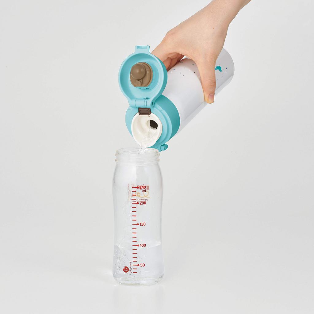 Thermos Stainless Steel Bottle for Milk Formula Mickey Stainless Steel Thermos Perfect for Making Milk Capacity 500ml 0.5L JNX-502DS (MCY)