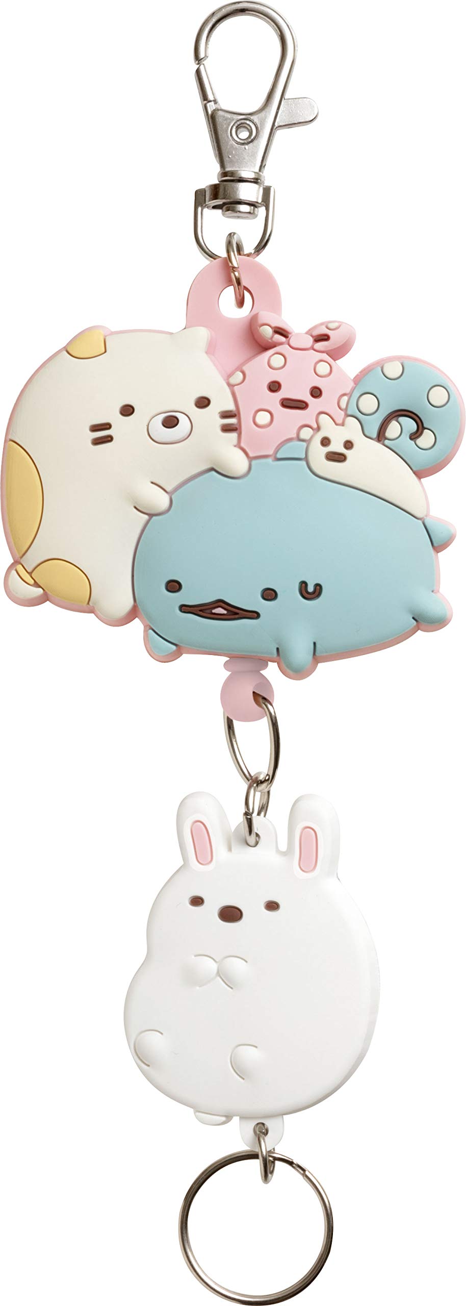 Брелок-катушка Sumikkogurashi Белый медведь Падает