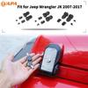 Hood Latches Locking Hood Catch Kit Metal Hood Locks for Jeep Wrangler JK 2007 -2017 Car Accessories