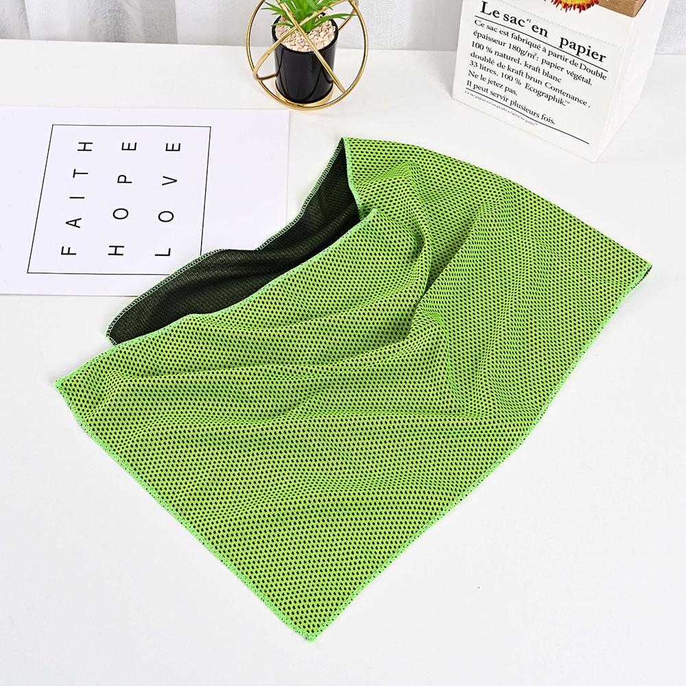 Quick-Dry Cooling Sports Towel - Sweat-Wicking, Detachable & Portable