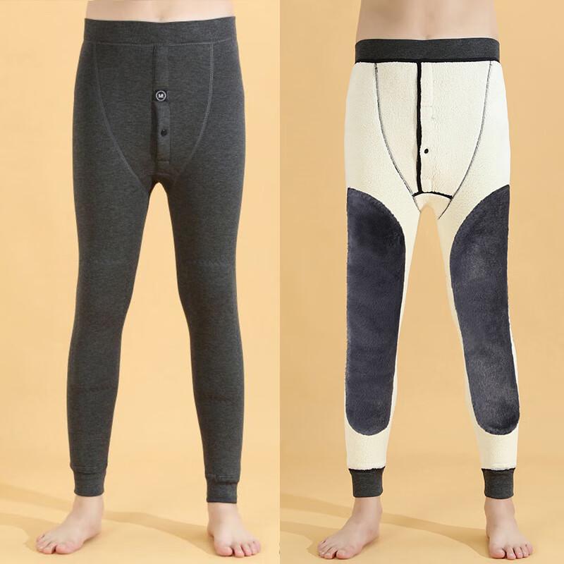 

Milage Men s Lamb Fleece Lined High-Waist Thermal Pants 4XL