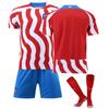 22/23 Atletico Madrid Hjemmedrakter Barn Fotballuniform Treningsdraktsett