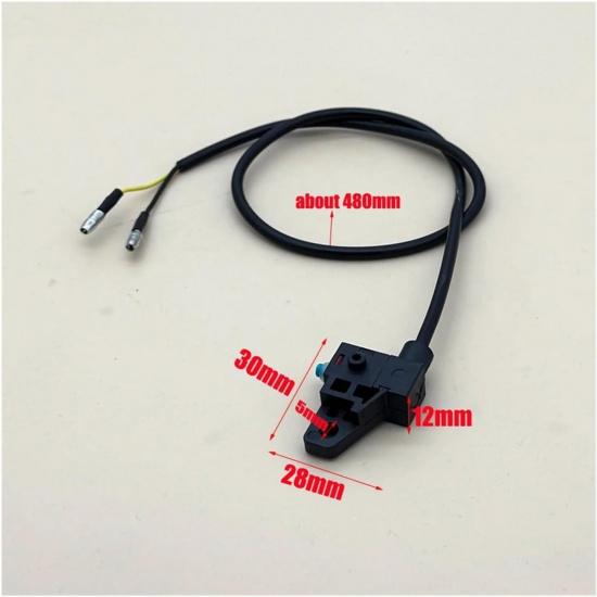 Universal Motorcycle Brake Switch - Right & Left Front Brake Light Switch Fit For Electric Scooter, Moped, Motorbike, ATV(Right)
