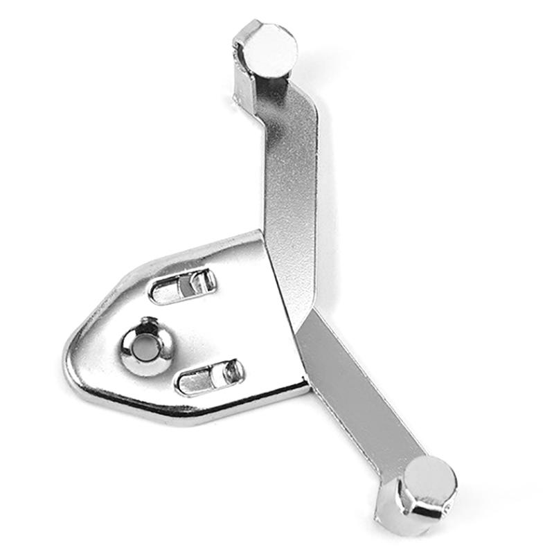 2Pcs Metal Single Sword Wall Mounted Vertical Sword Display Hooks Universal Sword Holder Multifunctional Skateboard Storage