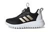 ActiveFlex BOA 3.0 Boa Fabric Comfortable Slip Resistant Low Top Kids' Running Shoes Black Gold Kids' IG0588