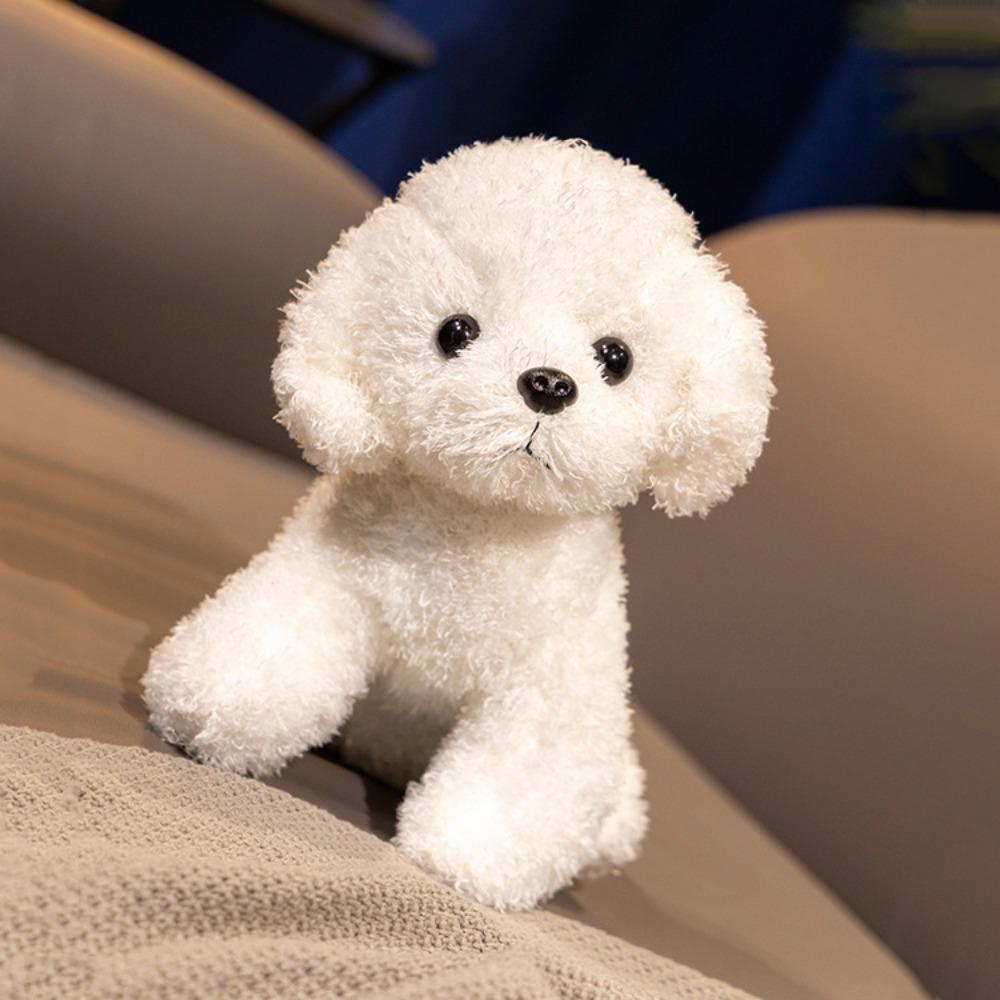 Animals Small Dog Plush Doll Stuffed Poodle Dog Doll Lovely Dog Plush Toy  Birthday Gift