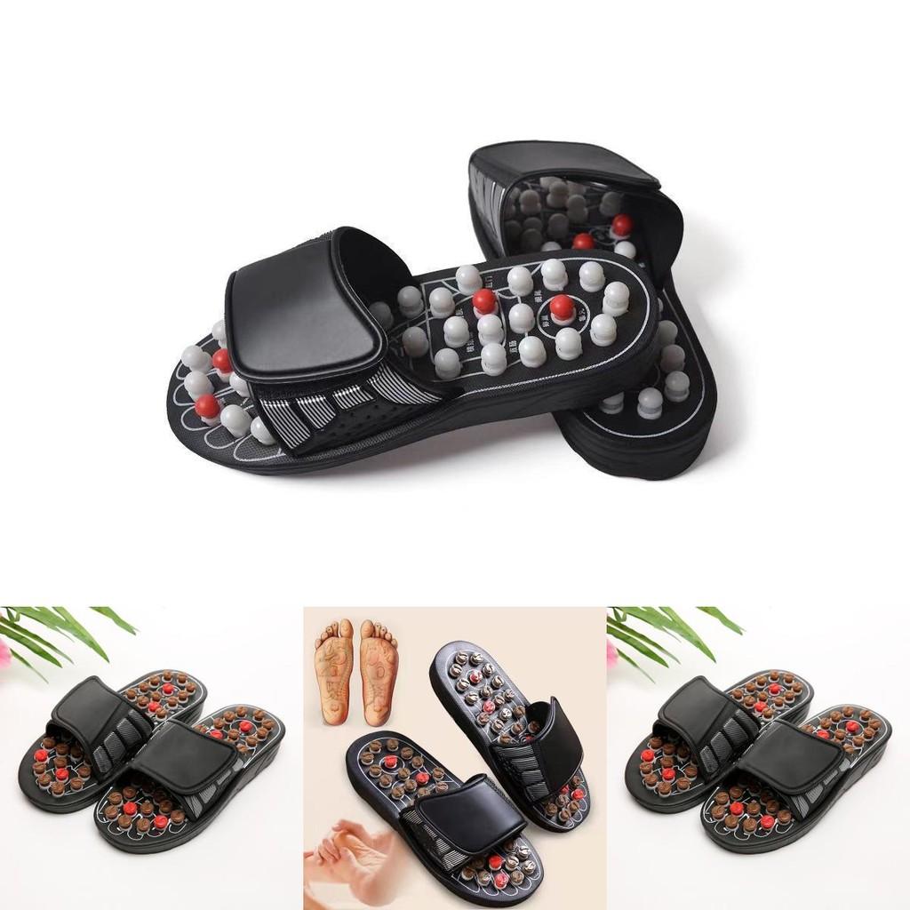 Rotating Acupressure Massage Slippers For Unisex With Eva Soles