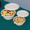 Eco-Friendly Corn Starch Round Disposable Food Container