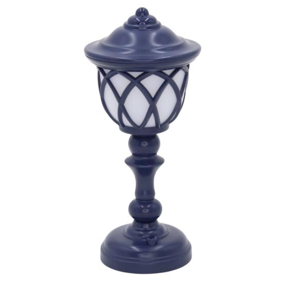 Luz Nocturna Retro Estilo Alto Brillo Base Estable Alimentada por Batería Iluminación No Deslumbrante Metal Inalámbrica LED Mesita de Noche