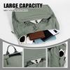 Japanischer Stil Gewaschenes Nylon Vintage Kleiner Rucksack für weibliche College-Studenten, Trendiger Lässiger Vielseitiger Mini-Wanderrucksack für Reisen
