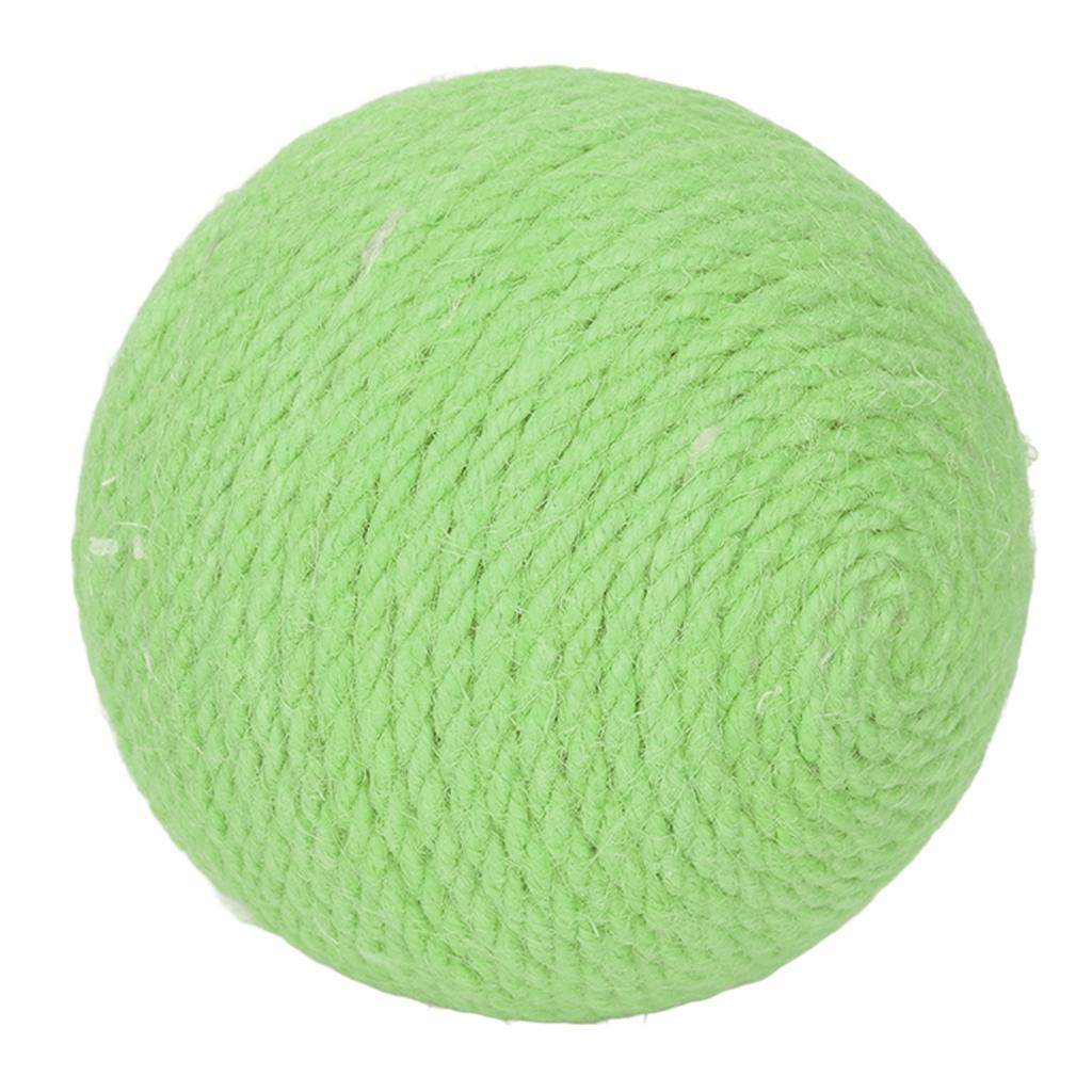 Cat Sisal Ball Relieve Boredom Teeth Claws Grinding Interactive Sisal Cat Scratching Ball for Cats