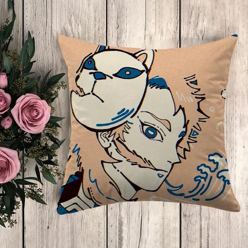 Kissen Dämonentöter Kissenbezug Luxus Herbstdeko Dekorative Kissenbezüge Bezüge für Bettkissen Sofakissen Kissenbezug