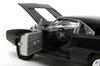 Jada Toys Rychle a zběsile True Spec Series 1970 Dodge Charger Černý hotový produkt JADA33721 a 1/24 F&F R/T (Pravá specifikace)