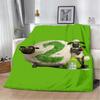 Cartoon the Sheeps Printed Blanket Picnic Blankets Warm Blanket Soft and S-shauns  Comfortable Blanket Home Travel Birthday Gift