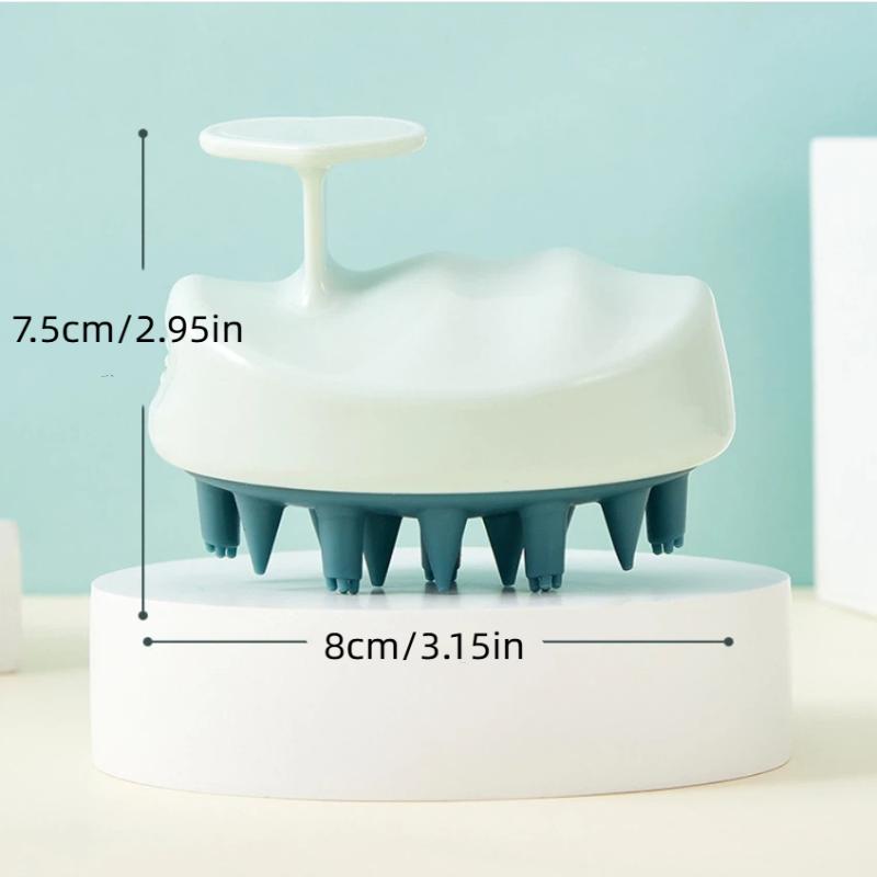Shampoo Brush Head Scalp Massage Comb With Handle Hair Washing Comb Body Massage Brush Bath Shower Brush Salon Hairdressing Tool