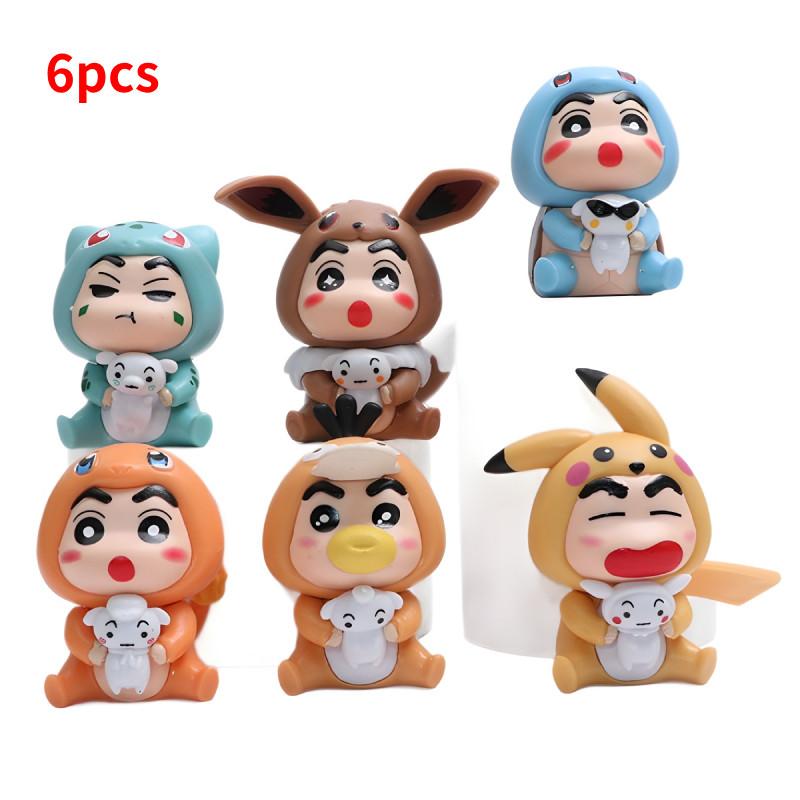 Chan Crayon Shin Anime Action Figure Doll Collectible Model Display Toy