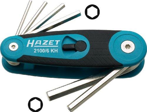 

Hazet 2100/6KH 6 Piece Hexagon Offset Screwdriver Set, 2.5-8mm