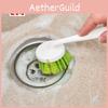 Kitchen Pot Scrubber With Durable Pp Bristles For Effortless Cleaning Tool