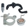Durable 1143 640 3201 Oil Pump Hose Filter Worm Gear Kit for  MS251 MS231 MS231C MS251C Chainsaw Parts