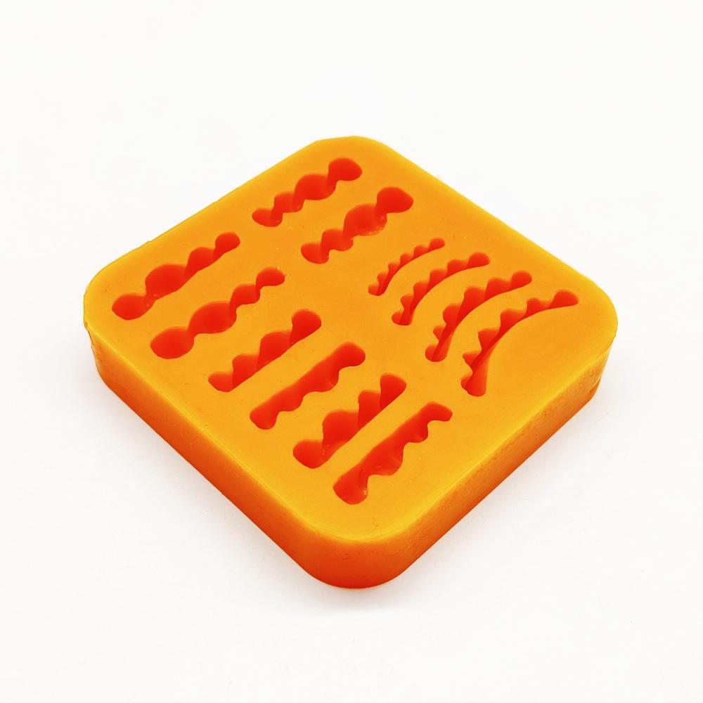 Zubní vosková figurína model základny laboratorní zubní protéza laboratorní voskový model zubu pryžový model obrácené formy zubař Nástroje