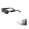 MIU MIU Square Sunglasses Women Sunglasses Black SMU08Z_E1AB_F05S0_C_053