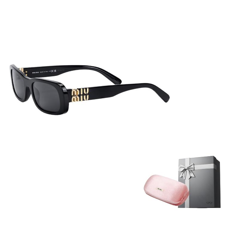 MIU MIU Square Sunglasses Women Sunglasses Black SMU08Z_E1AB_F05S0_C_053