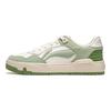 Li Ning Common 80s Soft Rebound Thick Sole Comfortable Versatile Non-Slip Wear-Resistant Low-Top Skate Shoes Women Sneaker Light-Green AGCU084-4