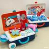 Kids Role Playing Pretend Play Simulation Educational Suitcase Toy For Children