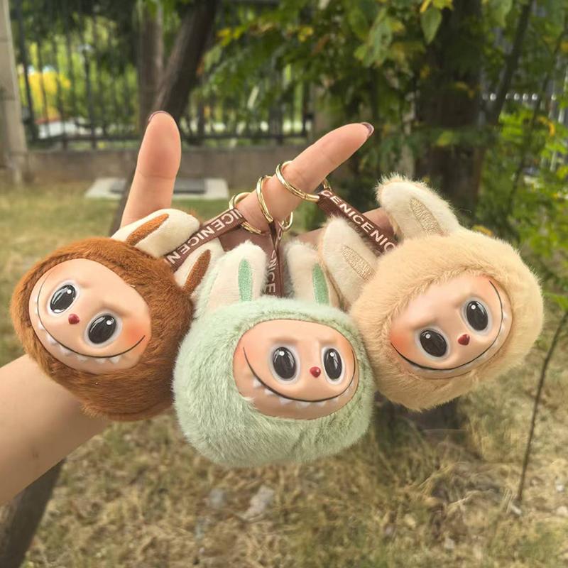 

1 шт. Сумка для хранения кошелька Zero Милая кукла Labubu Игрушка для комнаты девочки Декоративная фигурка Подарок Виниловая кукла Кулон-кукла Labubu 11CM