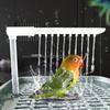 Electric Bird Bathtub USB Powered Parrots Shower Basin for Home Bird Feather Caring Supply with Easy Control Water Flows
