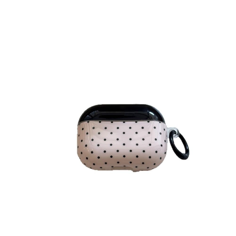 Korean Polka Dot Color Matching Earphone Cover for Apple AirPods 1 /1 Generation Simple Niche Shell PRO1 Anti-drop PRO1