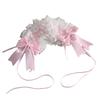 Original Pink White Sakura Style Lolita Headband Top Hat Girls Wear Fashion Accessories Headband Hair Accessories for Women