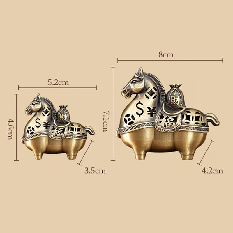 Year Of The Horse Get Rich Incense Burner Aromatherapy Burner Sandalwood Burner Incense Plate Incense Burner Crafts