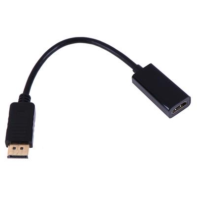 Adaptador convertidor de cable DisplayPort macho a HDMI hembra