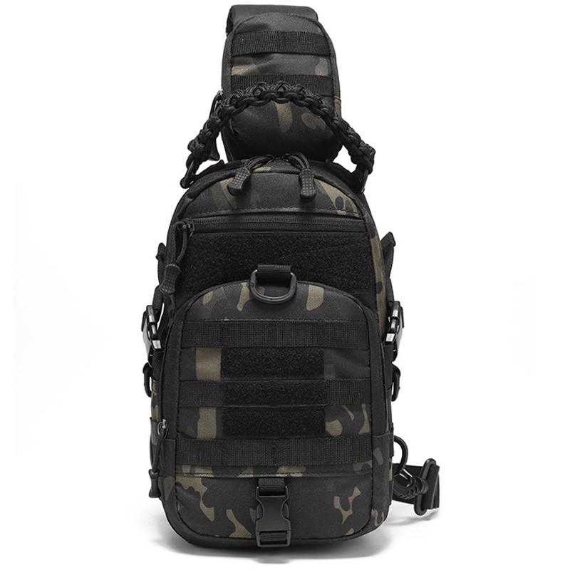 Tactical Chest Bag for Men Waterproof Camping Military Shoulder Bag Outdoor Hiking Hunting Crossbody Bag Sling Army Assault Pack