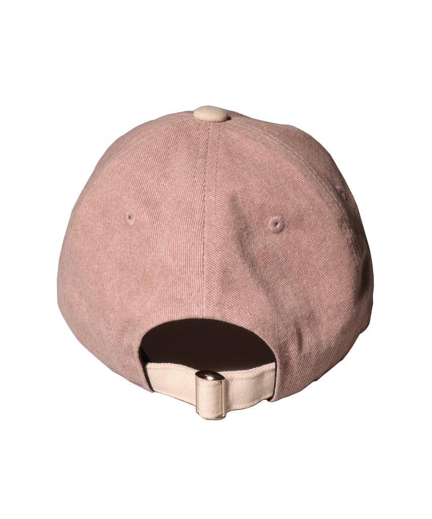 Seullipiseullib Do What You Cant Dark Pink/Beige Ball Cap