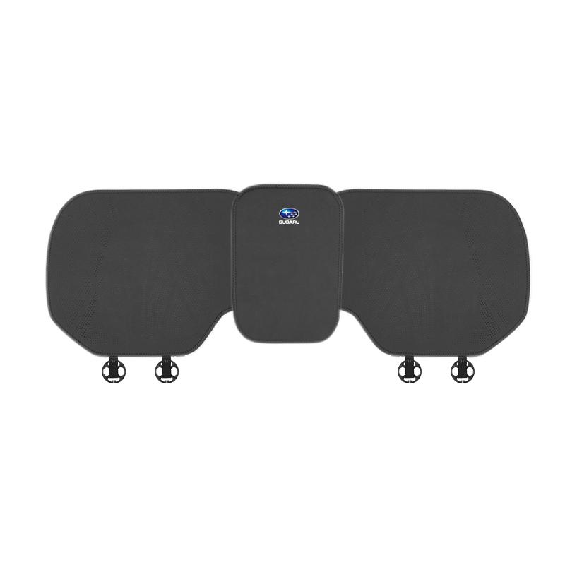 Keychain Car Seat Blcak Cushion Breathable Protector Pad Auto Interior For Subaru STI XV Forester BRZ Outback Smart Levorg WRX
